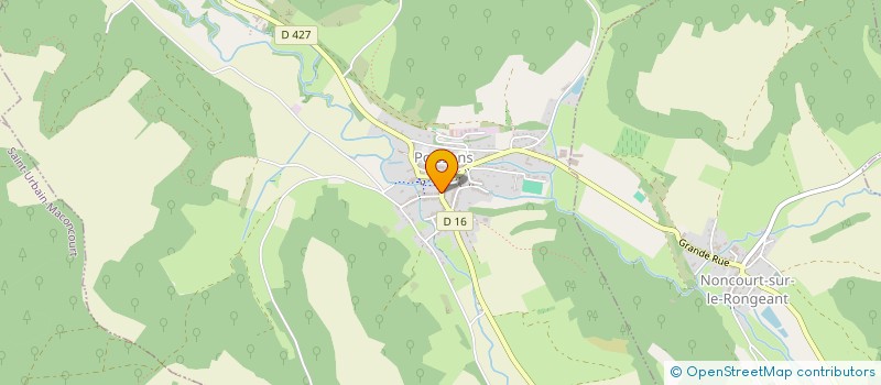 localisation de l'entreprise MONSIEUR JEAN LOUIS BLONDEL à NONCOURT-SUR-LE-RONGEANT
