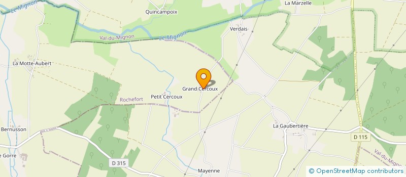 localisation de l'entreprise MONSIEUR JEAN-LOUIS BOCHE  SAINT-SATURNIN-DU-BOIS