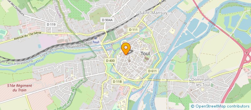 localisation de l'entreprise MONSIEUR JEAN-LOUIS BOCKHORNI  TOUL