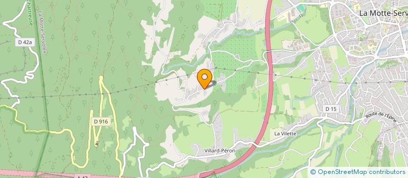 localisation de l'entreprise MONSIEUR JEAN-LOUIS BONNOT  LA MOTTE-SERVOLEX