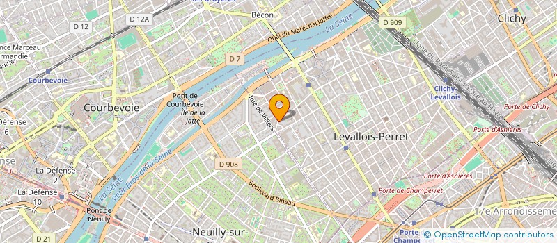 localisation de l'entreprise MONSIEUR JEAN-LOUIS BOR à LEVALLOIS-PERRET