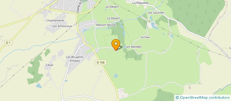 localisation de l'entreprise MONSIEUR JEAN-LOUIS BOUARD  BOURBON-L ARCHAMBAULT