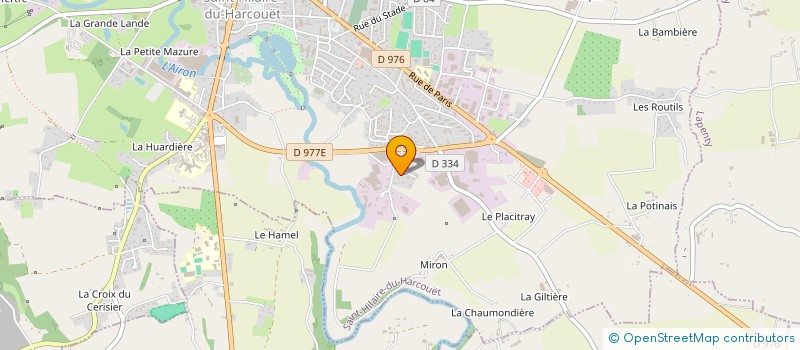 localisation de l'entreprise MONSIEUR JEAN-LOUIS BOUCE à SAINT-HILAIRE-DU-HARCOUET