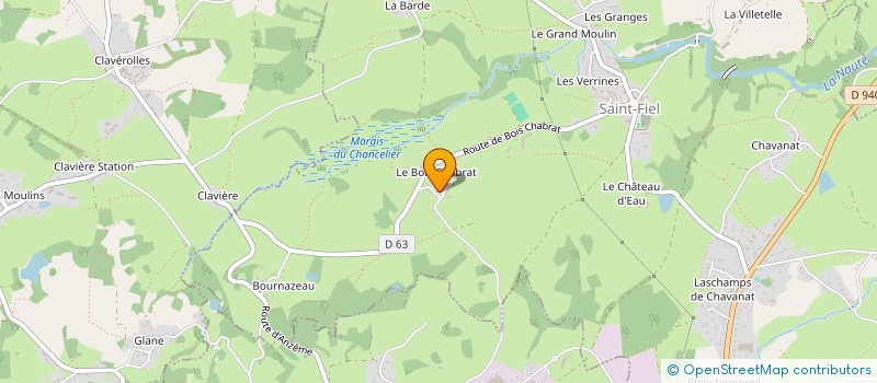 localisation de l'entreprise MONSIEUR JEAN-LOUIS BOUILLANT  SAINT-FIEL