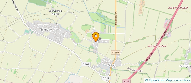 localisation de l'entreprise MONSIEUR JEAN-LOUIS BOUTET  GRANZAY-GRIPT
