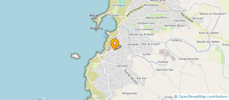 localisation de l'entreprise MONSIEUR JEAN-LOUIS BOUZY à PLOUARZEL