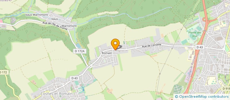 localisation de l'entreprise MONSIEUR JEAN-LOUIS BOVI à COSNES-ET-ROMAIN