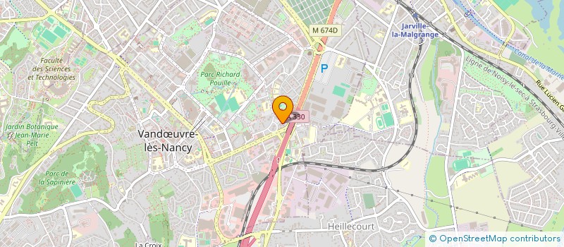 localisation de l'entreprise MONSIEUR JEAN-LOUIS BRAUER  VANDUVRE-LES-NANCY