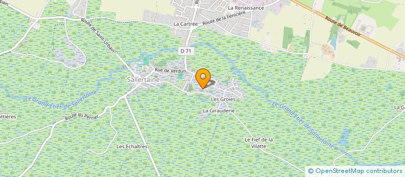 localisation de l'entreprise MONSIEUR JEAN-LOUIS BRIANT à CHALLANS