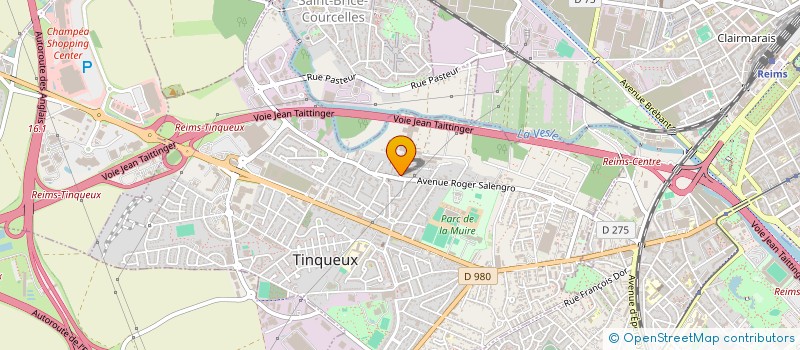 localisation de l'entreprise MONSIEUR JEAN-LOUIS BRIERE  TINQUEUX