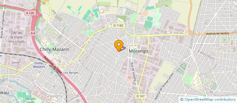 localisation de l'entreprise MONSIEUR JEAN-LOUIS BRISSON à MORANGIS