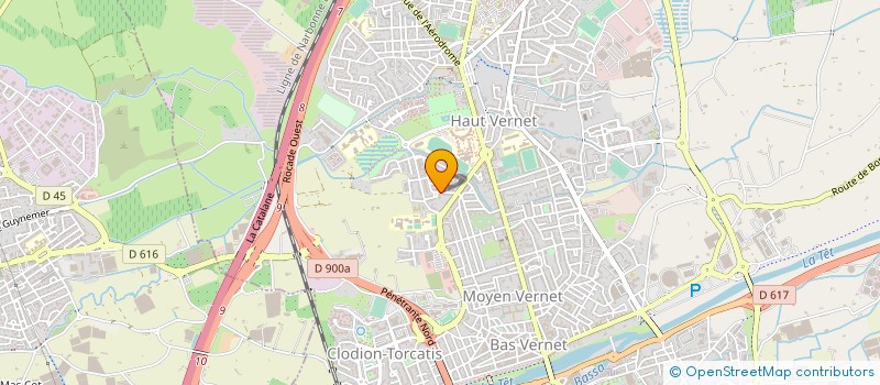 localisation de l'entreprise MONSIEUR JEAN-LOUIS BROUSSE  PERPIGNAN