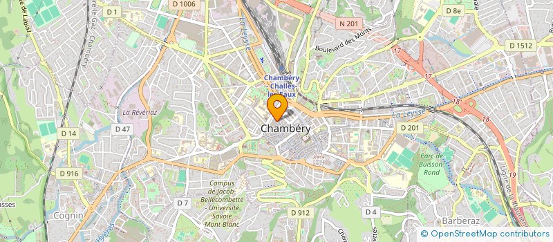 localisation de l'entreprise MONSIEUR JEAN-LOUIS BRUEL à CHAMBERY