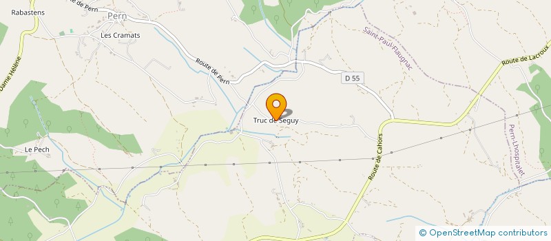 localisation de l'entreprise MONSIEUR JEAN-LOUIS BRUGIDOU  SAINT-PAUL-FLAUGNAC