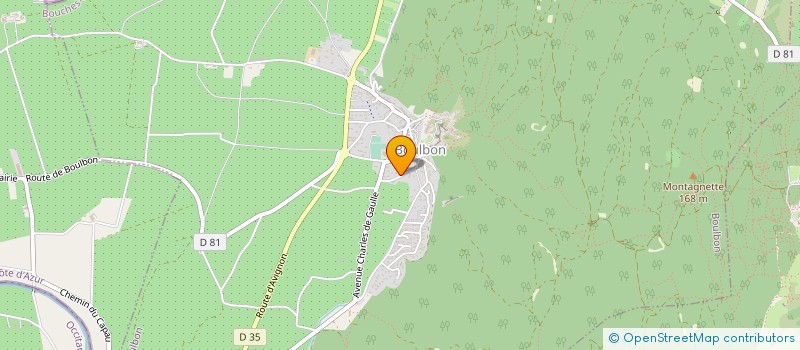 localisation de l'entreprise MONSIEUR JEAN-LOUIS BURAVAND  BOULBON