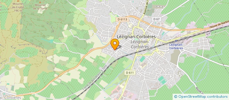 localisation de l'entreprise MONSIEUR JEAN-LOUIS BUREU  LEZIGNAN-CORBIERES