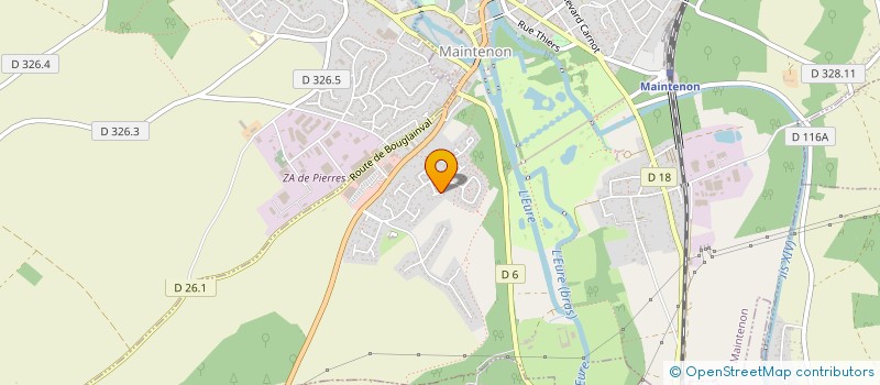 localisation de l'entreprise MONSIEUR JEAN-LOUIS CABARET à MAINTENON