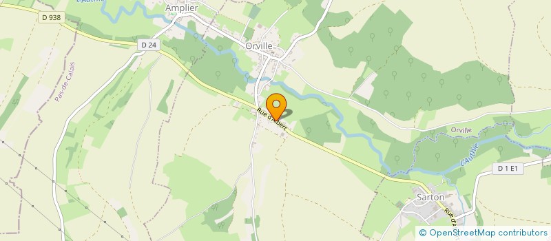 localisation de l'entreprise MONSIEUR JEAN-LOUIS CAILLERET  SARTON