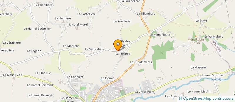 localisation de l'entreprise MONSIEUR JEAN-LOUIS CANUET à PERCY-EN-NORMANDIE