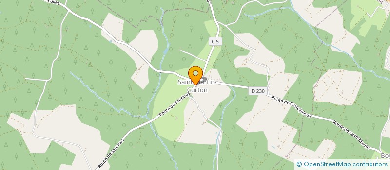 localisation de l'entreprise MONSIEUR JEAN-LOUIS CAPES  SAINT-MARTIN-CURTON