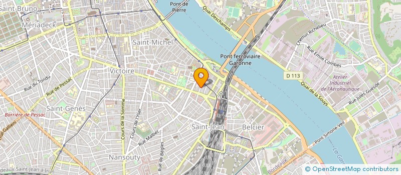 localisation de l'entreprise MONSIEUR JEAN-LOUIS CARBIENER  BORDEAUX