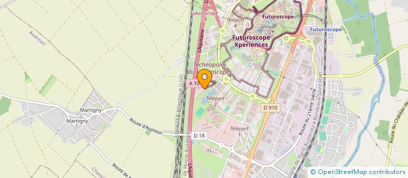 localisation de l'entreprise MONSIEUR JEAN LOUIS CARILLO  CHASSENEUIL-DU-POITOU