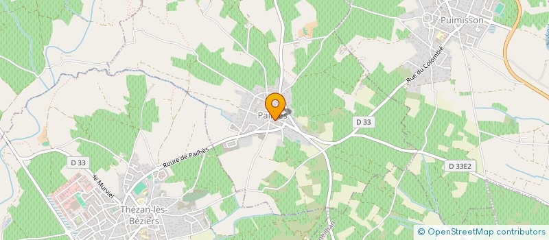 localisation de l'entreprise MONSIEUR JEAN-LOUIS CARQUET  PAILHES