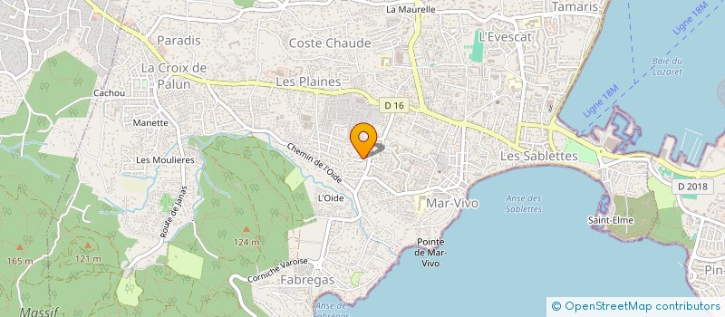 localisation de l'entreprise MONSIEUR JEAN-LOUIS CASSINO à LA SEYNE-SUR-MER