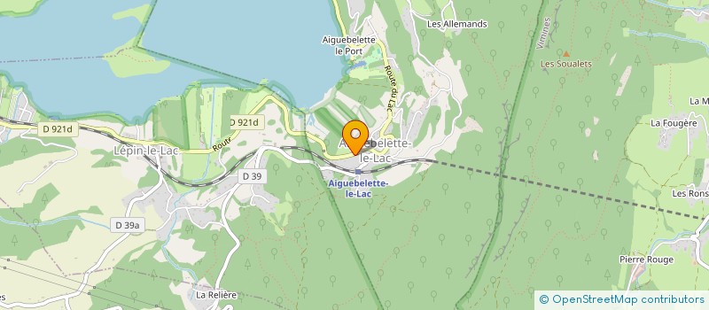 localisation de l'entreprise MONSIEUR JEAN-LOUIS CATTIN-MASSON  AIGUEBELETTE-LE-LAC