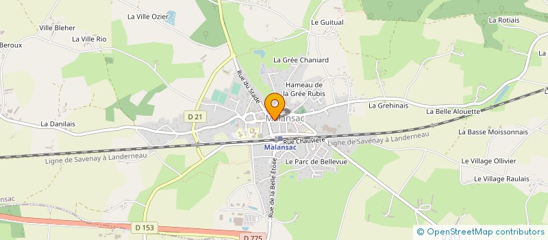 localisation de l'entreprise MONSIEUR JEAN-LOUIS CERISIER à MALANSAC