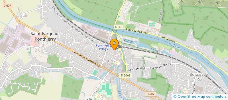 localisation de l'entreprise MONSIEUR JEAN LOUIS CHARON  SAINT-FARGEAU-PONTHIERRY