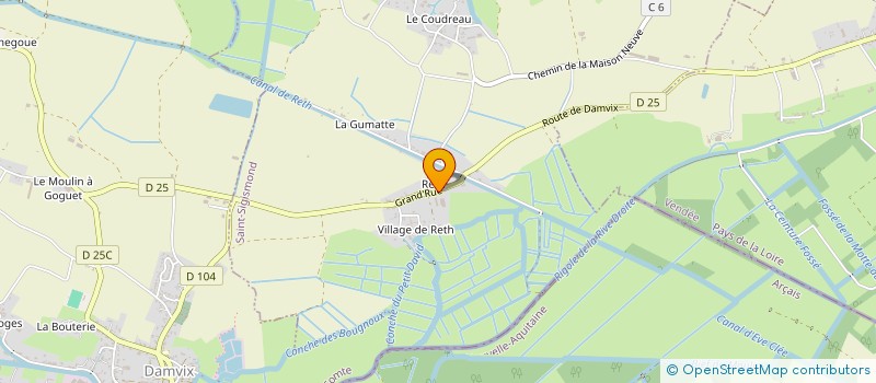 localisation de l'entreprise MONSIEUR JEAN-LOUIS CHATAIGNE à SAINT-SIGISMOND