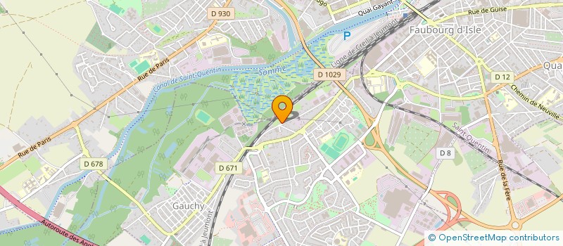 localisation de l'entreprise MONSIEUR JEAN-LOUIS CHATELAIN  GOUSSAINVILLE