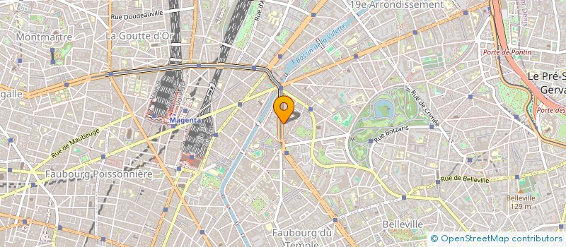 localisation de l'entreprise MONSIEUR JEAN-LOUIS CHAUMONT  PARIS