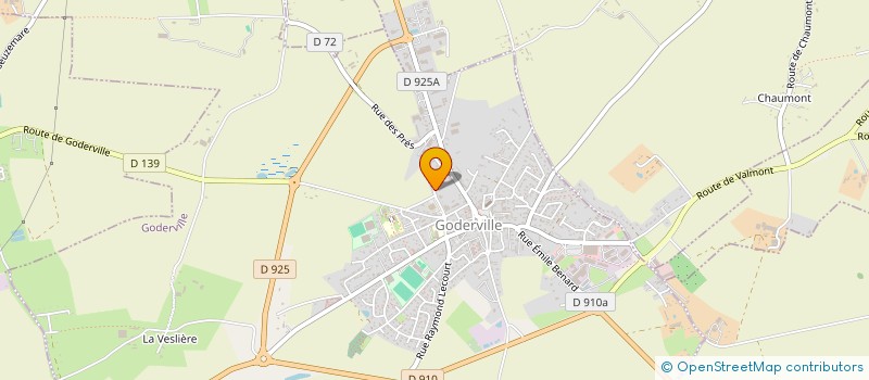 localisation de l'entreprise MONSIEUR JEAN-LOUIS CHEDRU  GODERVILLE