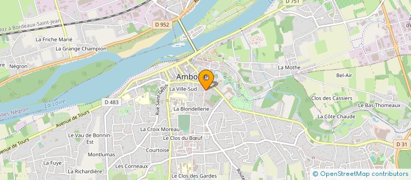 localisation de l'entreprise MONSIEUR JEAN-LOUIS CHEVALIER  AMBOISE