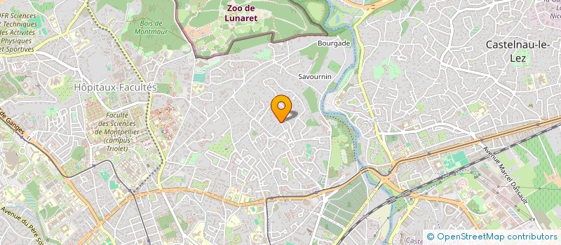 localisation de l'entreprise MONSIEUR JEAN-LOUIS CHOPART à MONTPELLIER