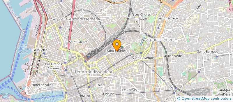 localisation de l'entreprise MONSIEUR JEAN LOUIS CICARINI à MARSEILLE