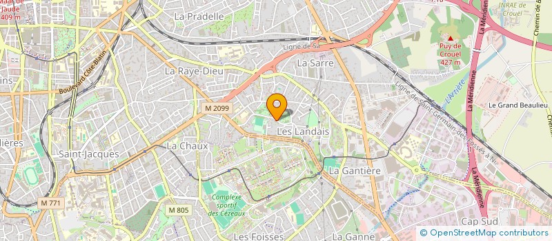 localisation de l'entreprise MONSIEUR JEAN LOUIS CITERNE  CLERMONT-FERRAND