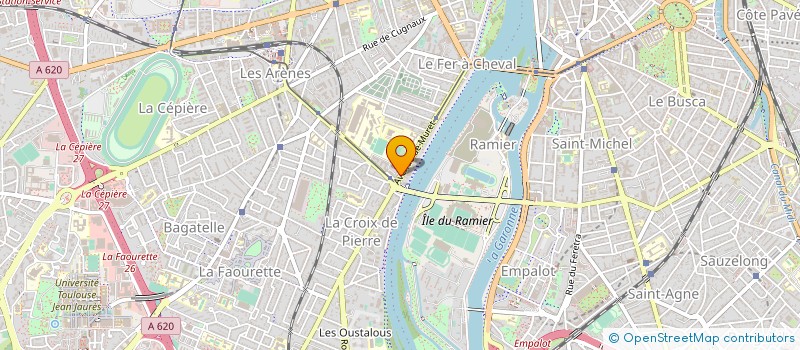 localisation de l'entreprise MONSIEUR JEAN-LOUIS CLAUZEL à TOULOUSE