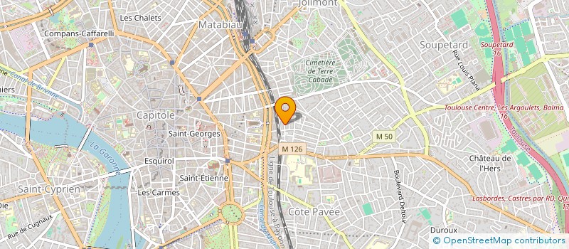 localisation de l'entreprise MONSIEUR JEAN-LOUIS CLAUZIER à TOULOUSE