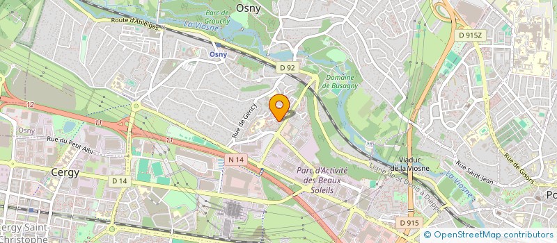 localisation de l'entreprise MONSIEUR JEAN-LOUIS COLIVET  OSNY