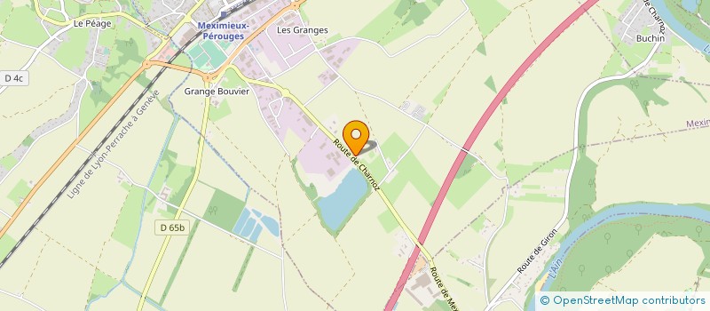 localisation de l'entreprise MONSIEUR JEAN LOUIS CORRADINI à MEXIMIEUX