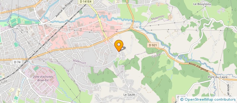 localisation de l'entreprise MONSIEUR JEAN-LOUIS COSTE à DAMPNIAT