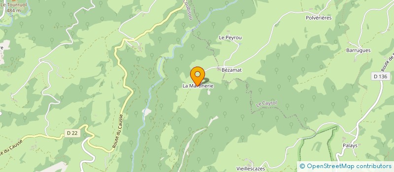 localisation de l'entreprise MONSIEUR JEAN LOUIS COULON  COUBISOU