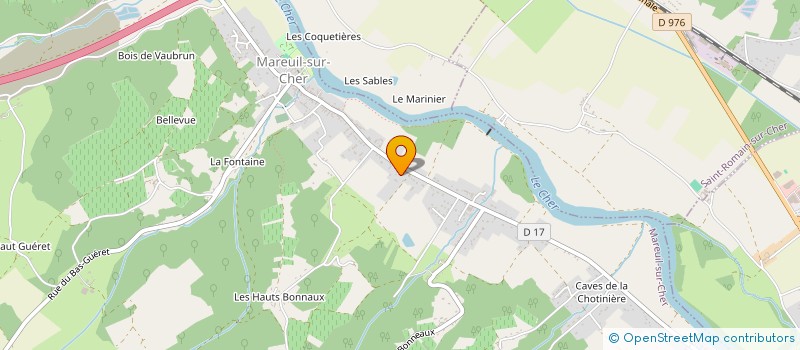localisation de l'entreprise MONSIEUR JEAN-LOUIS COURSAGET à MAREUIL-SUR-CHER