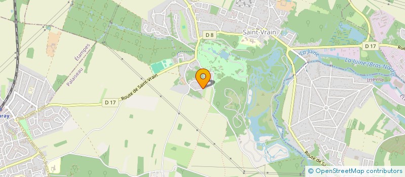 localisation de l'entreprise MONSIEUR JEAN-LOUIS CUVILLIER  SAINT-VRAIN