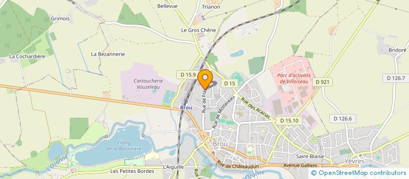 localisation de l'entreprise MONSIEUR JEAN-LOUIS DACLINAT à BROU
