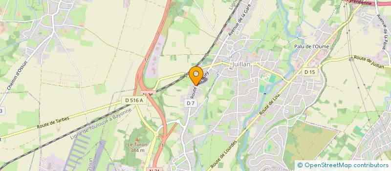 localisation de l'entreprise MONSIEUR JEAN-LOUIS DALEAS  JUILLAN