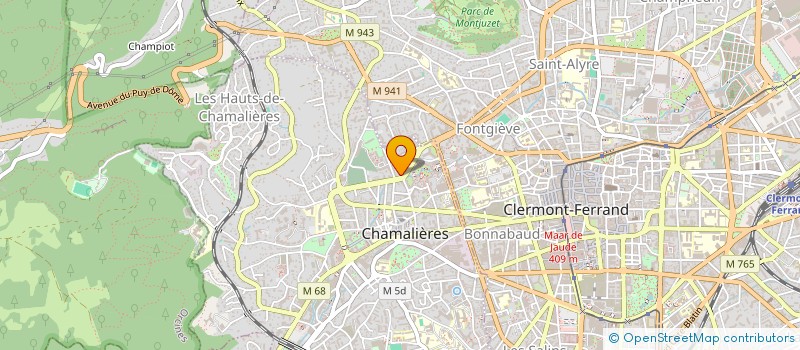 localisation de l'entreprise MONSIEUR JEAN-LOUIS DARDILHAC à CHAMALIERES